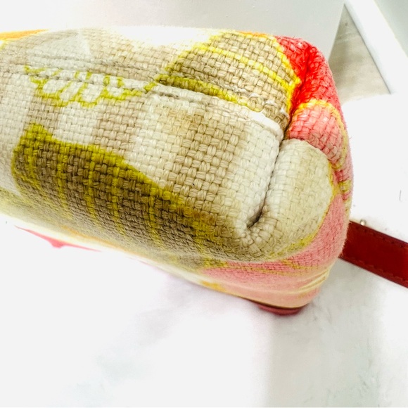 SPARTINA 449 Carson Cottage Linen Floral Adjustable Crossbody Shoulder Purse Bag - Picture 11 of 16